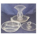 5pc. Imperial Candlewick Glass Items