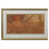 Dusk Giclee by Alphonse Mucha