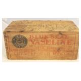 Blue Seal Vaseline Wood Box