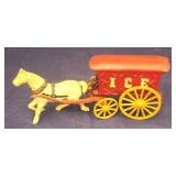 Cast Iron Horse and Buggy