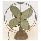 Vintage Metal Blade Fan - 12 x 8 1/2