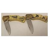 Pair of Franklin Mint Collector Knives