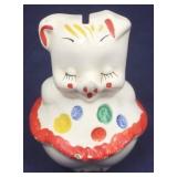 Vintage Art Pottery Piggy Bank