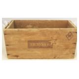 Armour Corned Beef Wood Box