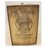 Wood Doll-Sized Wardrobe Cabinet