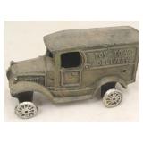 Cast Iron Toy Delivery Truck