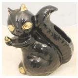 Art Pottery Squirrel Planter - 11 x 9 1/2