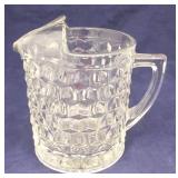 Fostoria American Glass Pitcher