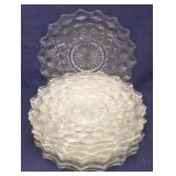 Set of 8 Fostoria American Plates