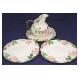 4pc. Franciscan Desert Rose