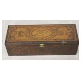 Carved Wooden Storage Box