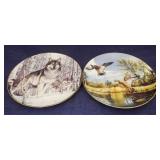 Lot of 2 Collector Plates
