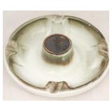 Hyde Park Art Pottery Ashtray - 8 3/4 Round