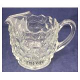 Fostoria American Pitcher - 6 3/4" tall