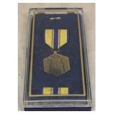 Vintage Military Award Medal in Case