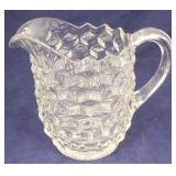 Fostoria American Glass Pitcher