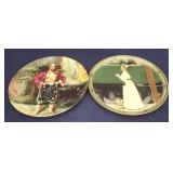 Lot of 2 Knowles Collector Plates