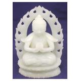 Jade Oriental Figure - 6 x 4