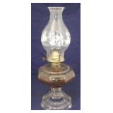 Vintage Oil Lamp - 18" tall
