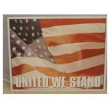 United We Stand Metal Sign