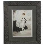 Girl with Daisy by Louis Icart