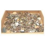 Tray Lot of Assorted Antique Keys