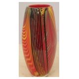 Art Glass Vase - 12" tall