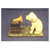 Nipper Dog Cast Iron Bank
