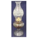 Vintage Oil Lamp - 18" tall