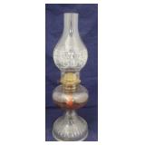 Vintage Oil Lamp - 18 3/4 tall