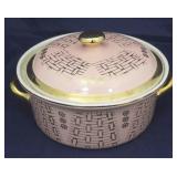 Halls Pottery Covered Dish