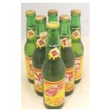 Lot of 6 Sundrop Dale Earnhardt Full Glass Bottles