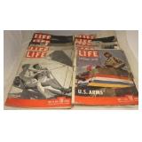 Lot of 12 Vintage Life Magazines