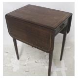 Drop Side One Drawer Table