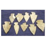 Lot of Assorted Arrowheads