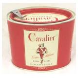 Cavalier Metal Cigarette Tin - 5 x 4