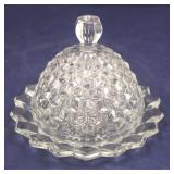 Fostoria American Butter Dish
