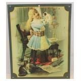 Dingman Soap Metal Sign - 10 x 12