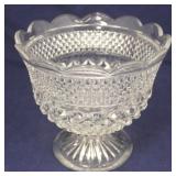 Glass Compote - 8 x 7 1/4