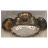 Lot of Assorted Silver Plated Items