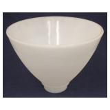 Milk Glass Lamp Globe - 8" x 6"