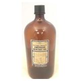 Strother Drug Amber Glass Medicine Bottle