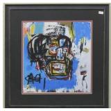 Untitled Skull by Graffiti Artist Basquiat