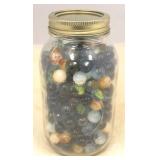 Mason Jar Full of Marbles