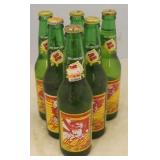 Lot of 6 Sundrop Dale Earnhardt Full Glass Bottles