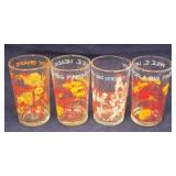 4pc. Archie Comics Glasses