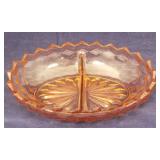 Fostoria American Pink Glass Dish
