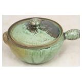 A. R. Cole Pottery Covered Bean Pot