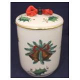 Vintage Christmas Cookie Jar