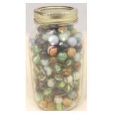 Mason Jar Full of Marbles